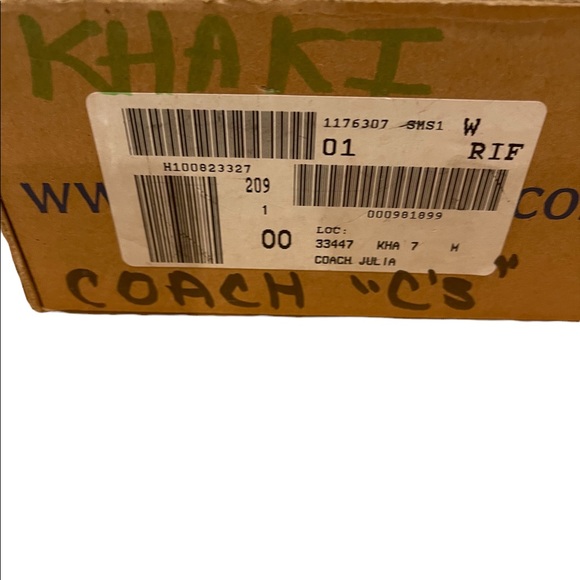 COACH Julia Signature Monogram Loafers - Picture 6 of 9